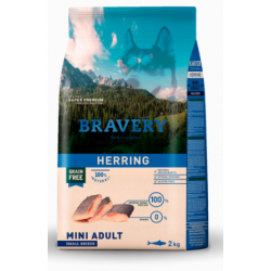 Bravery Mini Adult Herring  (Begrūdis, hipoalerginis)